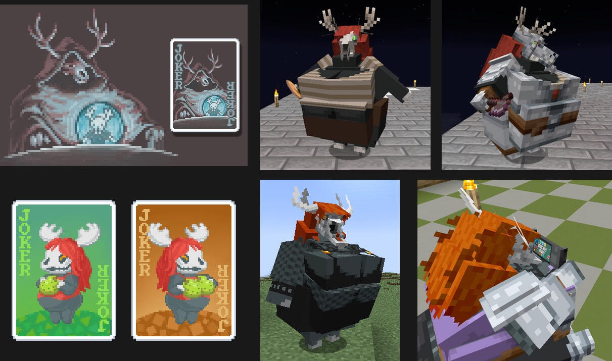 an art example showing how the colours look when rendered